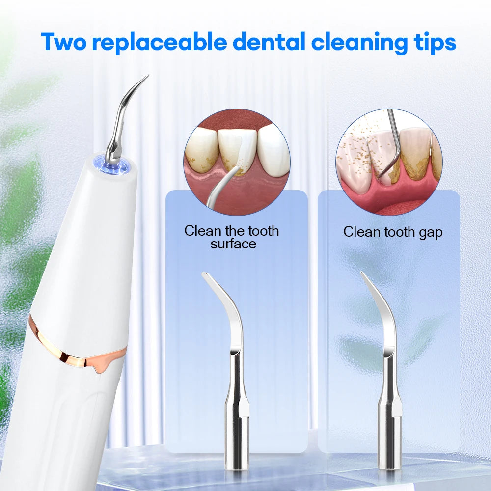 Ultimate Ultrasonic Dental Scaler - Electric Sonic Teeth Cleaner for Plaque, Tartar, and Stain Removal